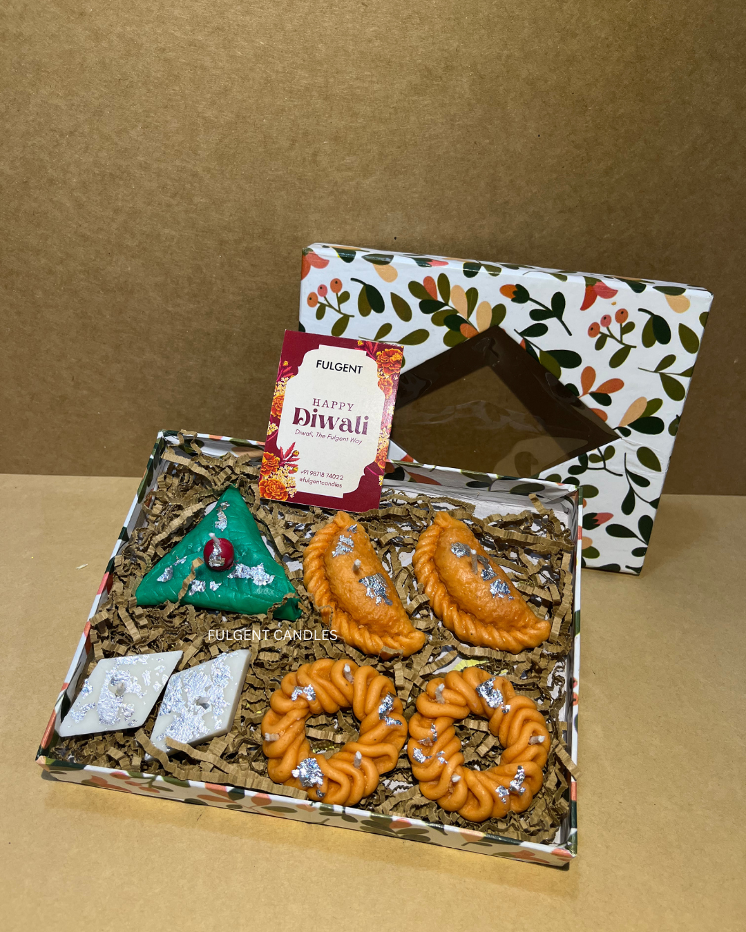 Assorted Meethai Candle Box