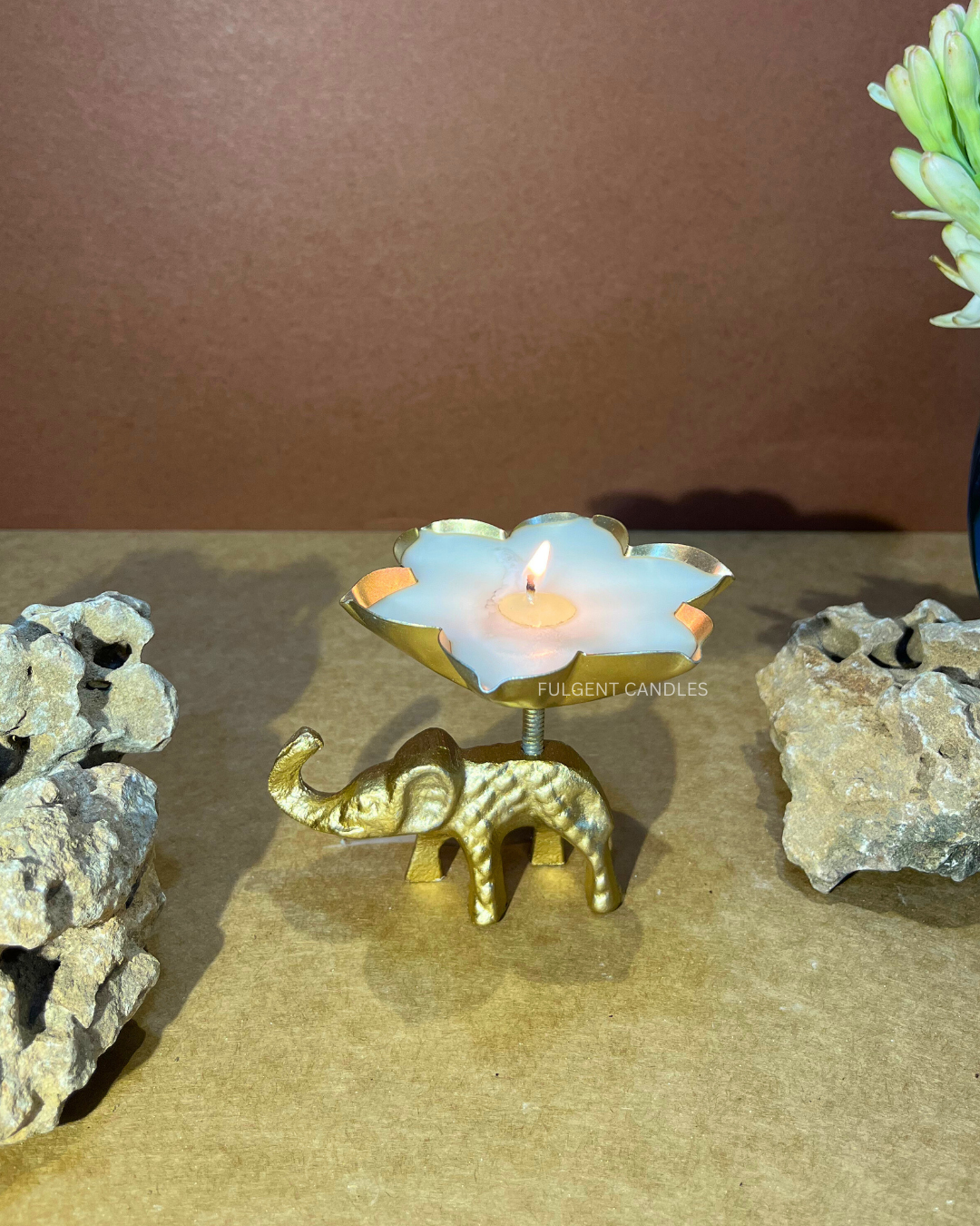 Elephant Urli Candle