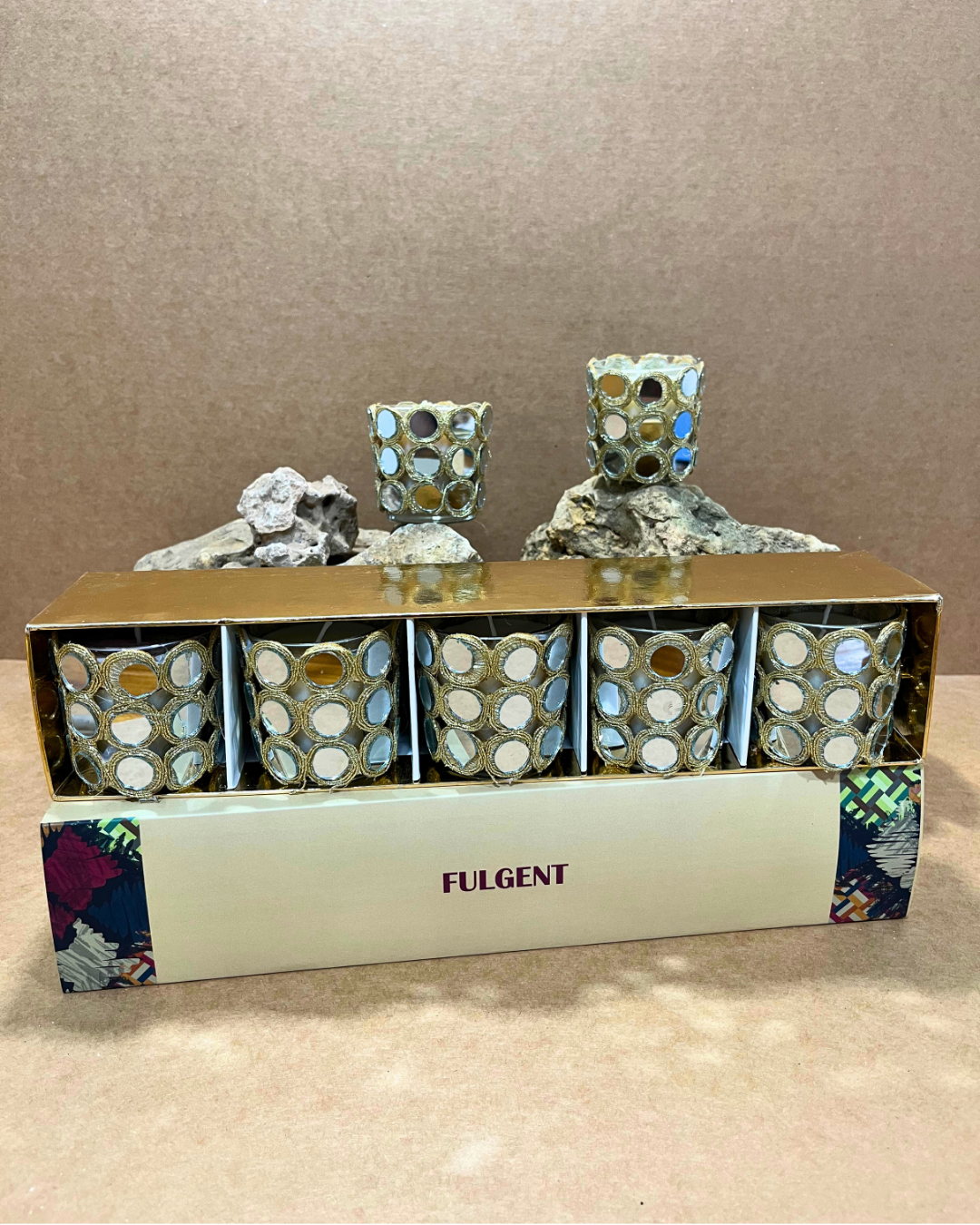 Mirror Candles Gift Box