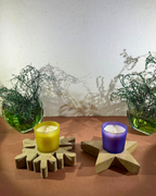 Star & Snowflake Candle Holder