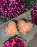 Heart Urli Candle