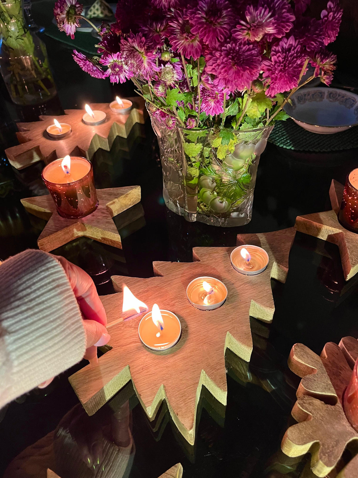 Christmas Tree Tealight Holder